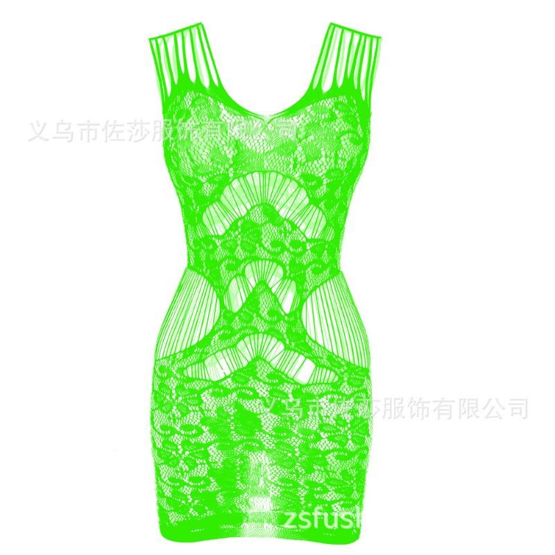 Sex Clothes, Suspenders, Mesh Clothes, Tight Body, Hollow Hip Skirt, Large Size.