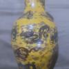 Antique Enamel Porcelain Vase with Luminous Dragon Pattern