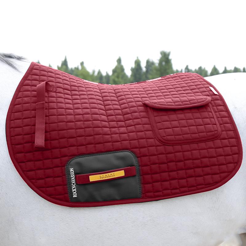 Cavassion Shock Absorbing Saddle Pad and Liner for Equestrian Use