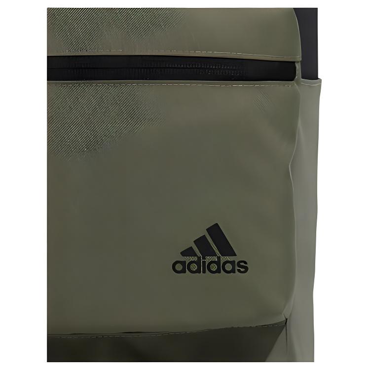 Adidas Large Capacity Polyester Training Travel Backpack Unisex Backpack Black Green GE5784