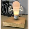 Levitating Floating Light Bulb, Magnetic Levitation Wireless Bulb Lamp, Gravity Lamps, Magnetic Levitating Home Office Decor