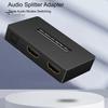 Audio Converter High Resolution Three Modes Switching Plug Play Splitter HDMI-compatible 1080P 4K SPDIF 3.5mm Extractor for Office Adapter