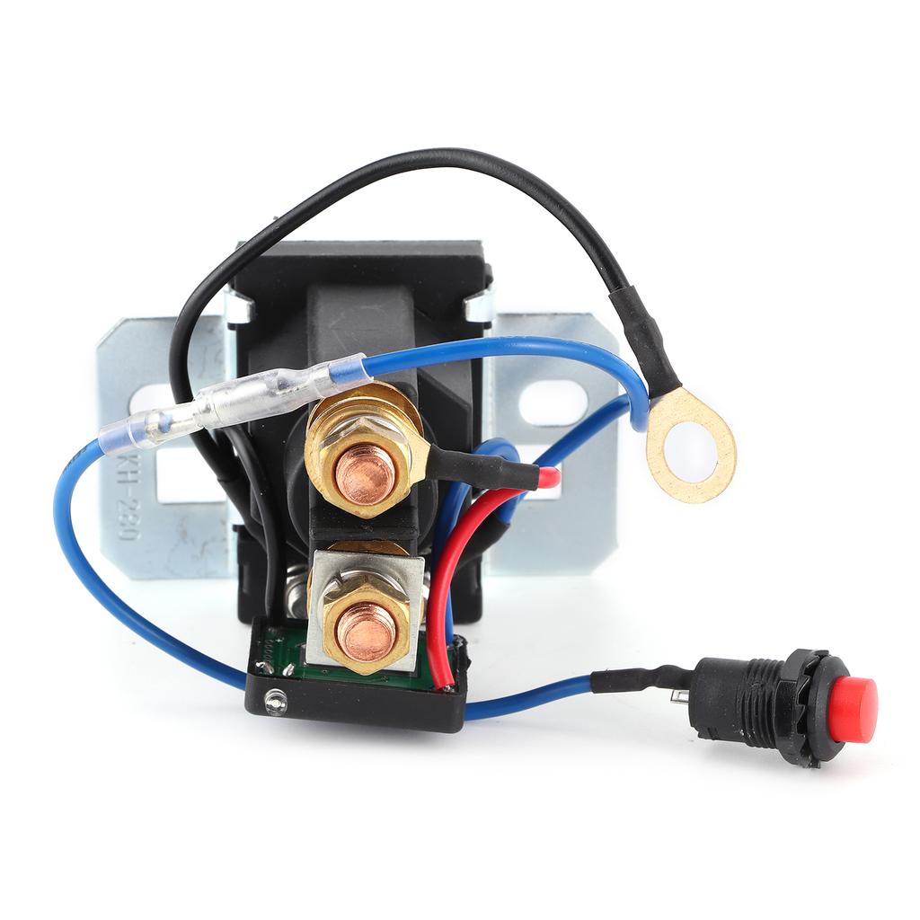 Dual Battery Isolator Relay Terminal Protective Cap Set 12V 200A Vehicle Modification