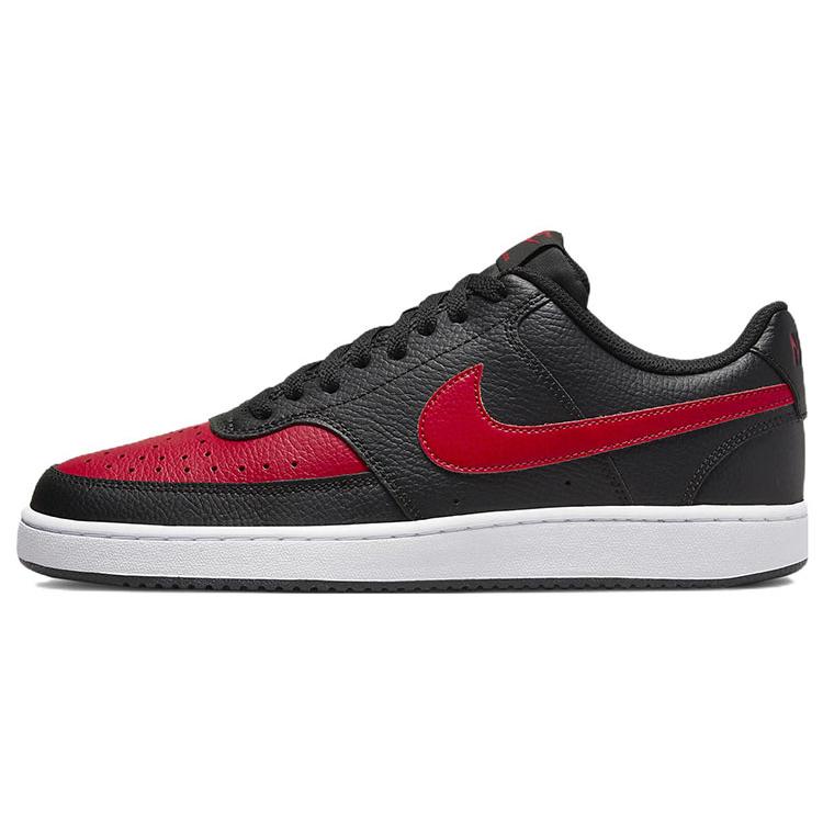 New Nike Court Vision 1 Low 'Black Red' DV6488-001