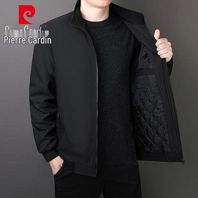 Men's Stand Collar Thick Warm Jacket