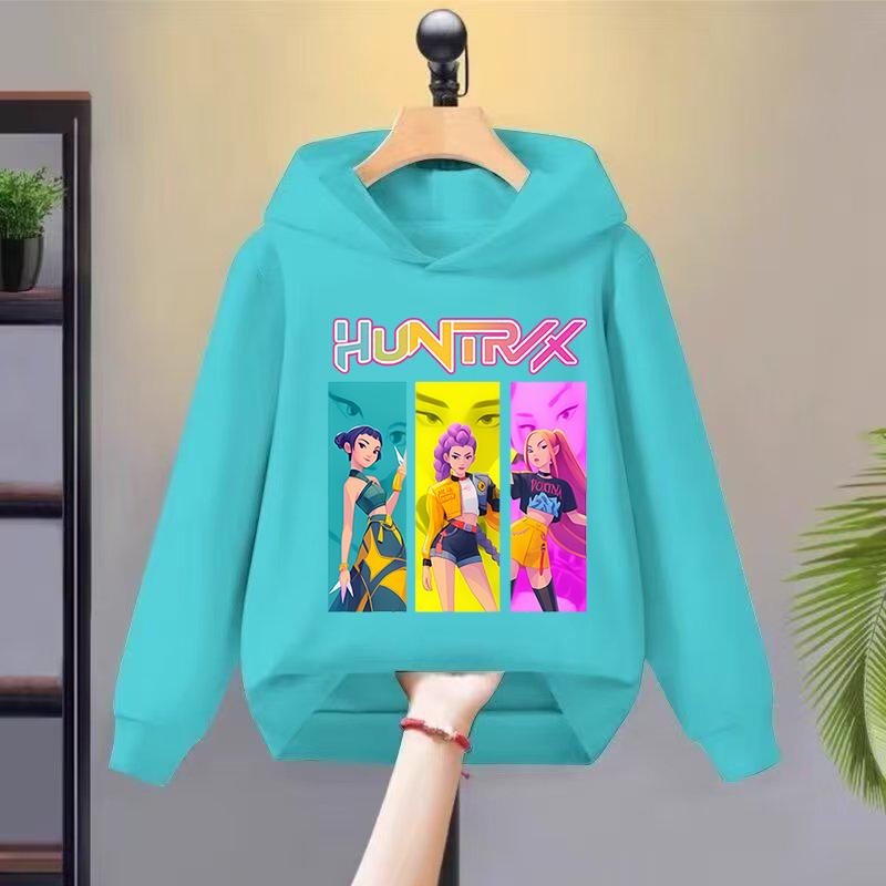 Kpop Witch Hunt Children's clothing, including men's and women's spring and autumn hoodies and fashionable sweatshirts 2025yeas