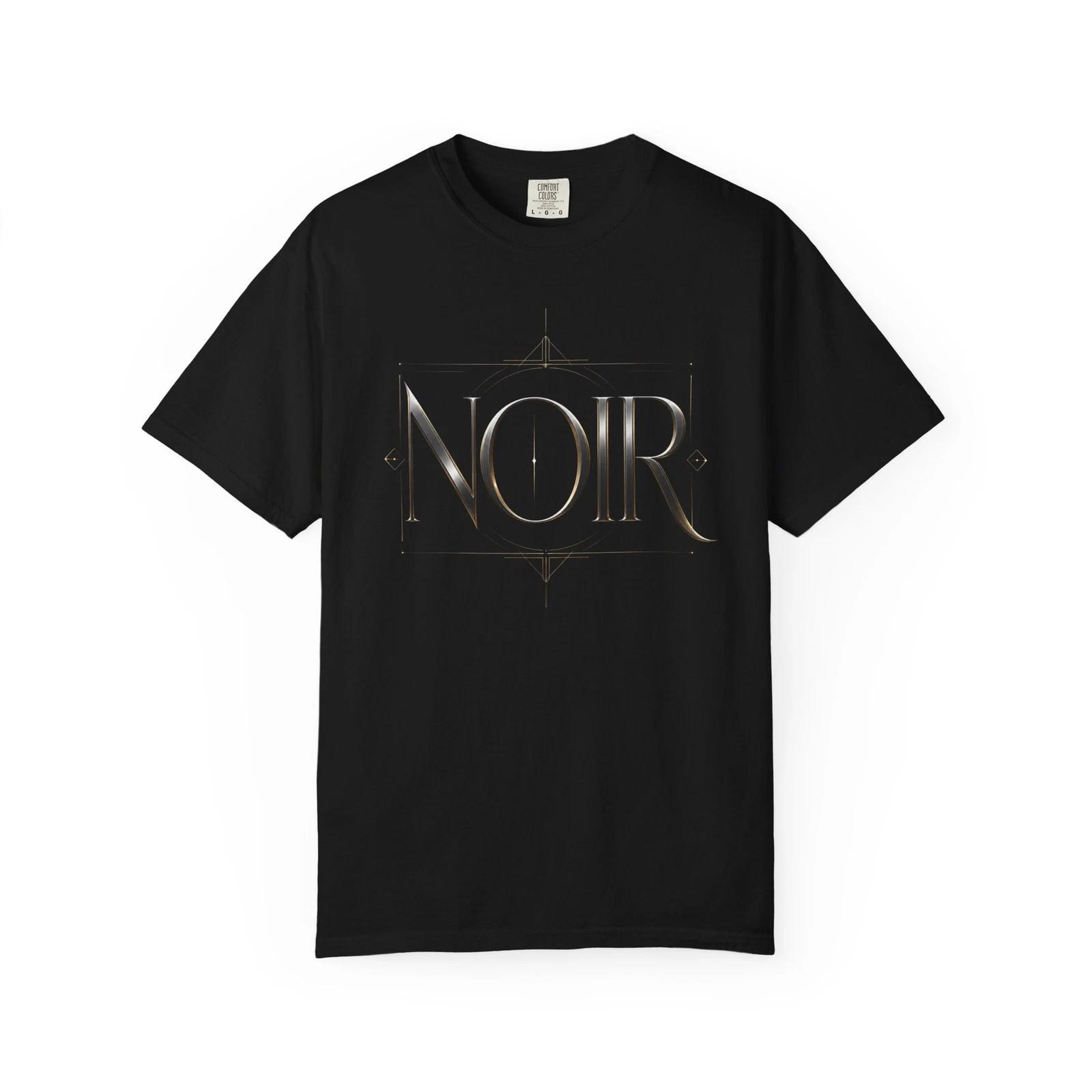 NOIR Luxury Graphic T-T-Shirt | Black Nightlife Style Tee S