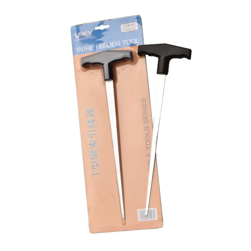Windscreen Remover T Shaped Wire Windscreen Wire Feeder Professional Automotive Wind Glass Removal Tool Glass Remover