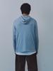 Gijunmaen Snug Knit Hood Tee Dusty Blue