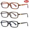 2 Pairs Oversized Square Glasses Women Fashion Patchwork Optical Frames Trendy Blue Light Blocking Multi-color Rim Eyeglasses