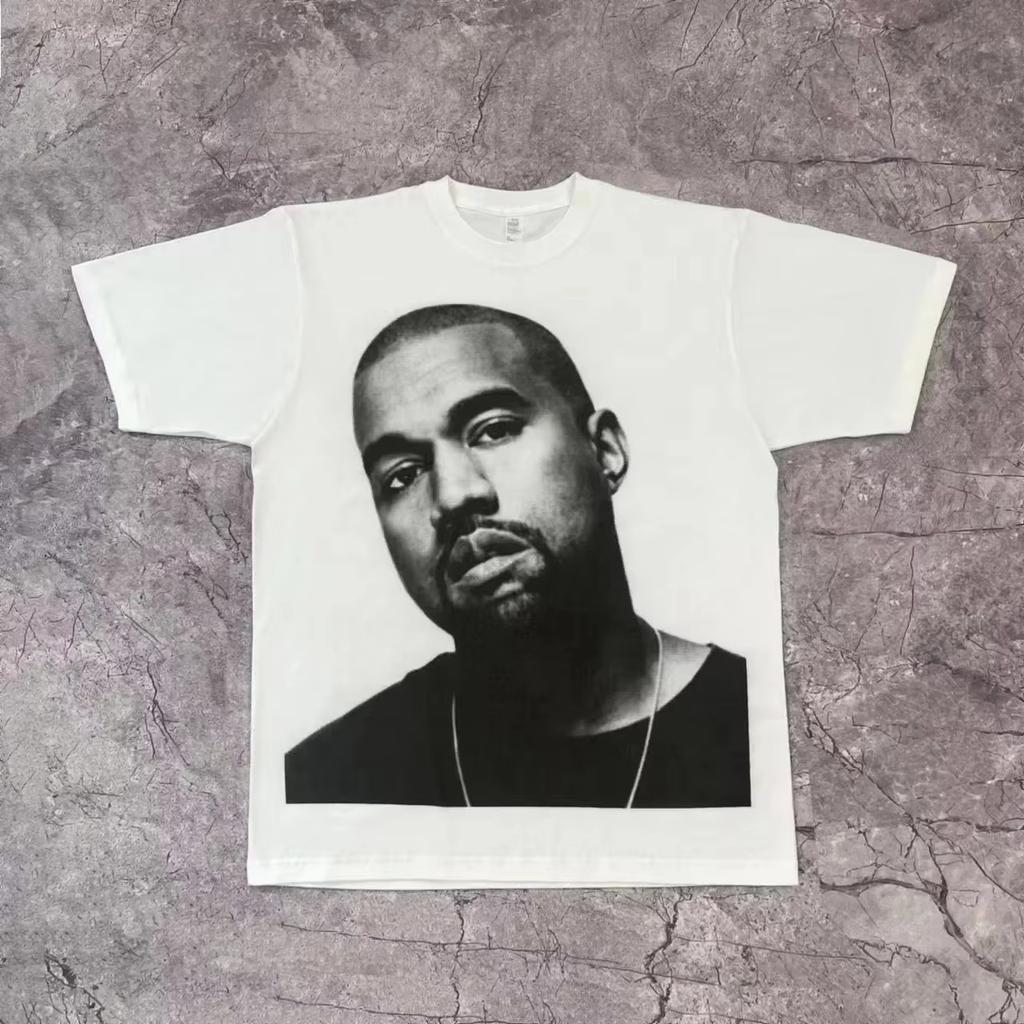 Rapper  Fashion Vintage Graphic T-shirts Men Women Ocean Hip Hop Trend T Shirts Blond Oversized T-shirt Man Cotton Tshirt