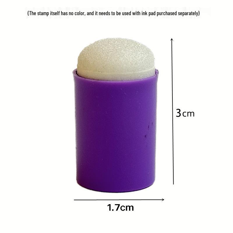 Dětský prstový houbičkový nástroj pro DIY malování na obličej a razítkování