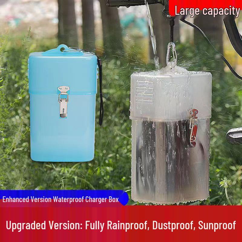 Outdoor Waterproof Electric Vehicle Charger Cover and Storage Box