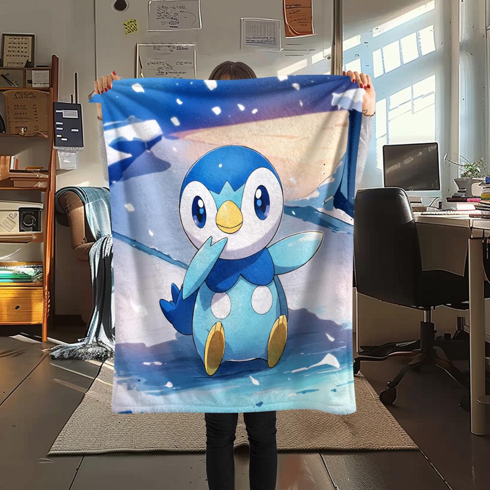 Bonsly Print Flannel Blanket, High quality Comfortable for All Seasons, Home Decor, Warmth and Comfort
