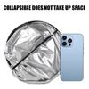 Front Window Shade for Parked Cars, Foldable Windshield Cover with Nylon Surfaces and Easy Storage Design for Daily Outdoor Parking Use