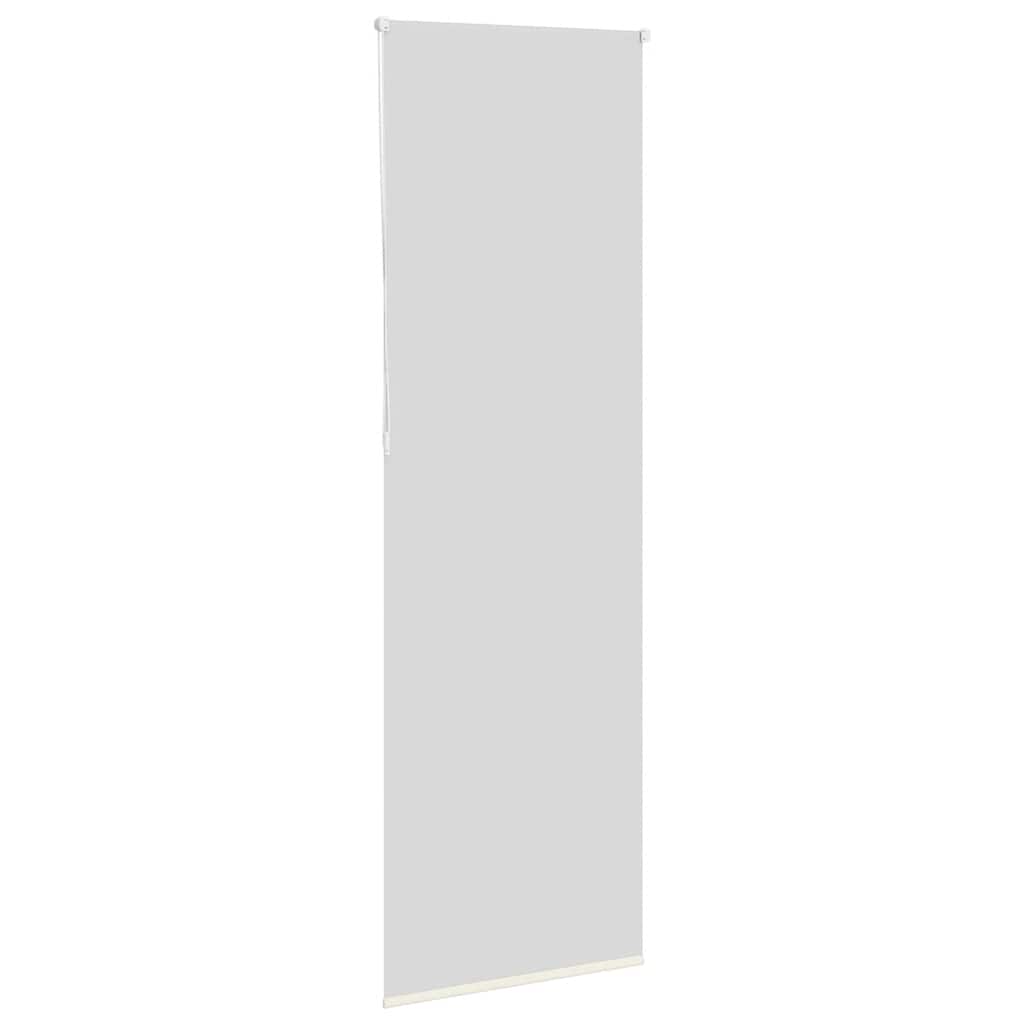 Blackout Roller Blind Off White 75X210 Cm Fabric Width