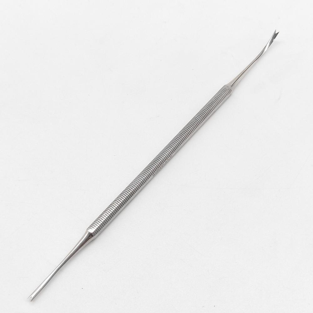 Dental Orthodontic Double Ended Ligature Director Curved with Scaler Fine Narrow Dentist Tool Instrument