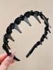 3Pcs Elegant Headband Decorative Hair Band Fashion Non-slip Hairband Fashion Hair Accessories Gifts for Women Girls