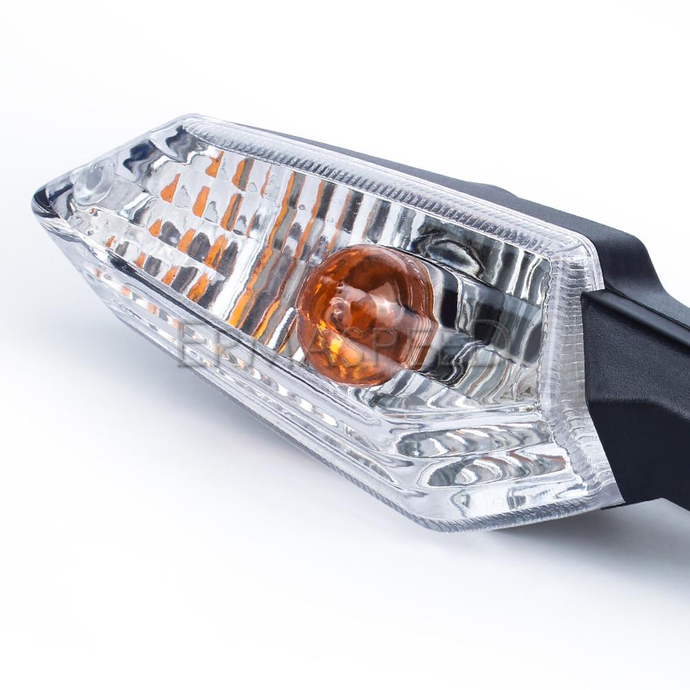 1 Pair Motorcycle Turn Signal Light Amber Blinkers LED Front Rear Indicators For Z1000 Z800 NINJIA 650 ER6N