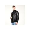 Mens Coat Fitkole Plus Size Genuine Leather Men's Coat 5xl 6xl