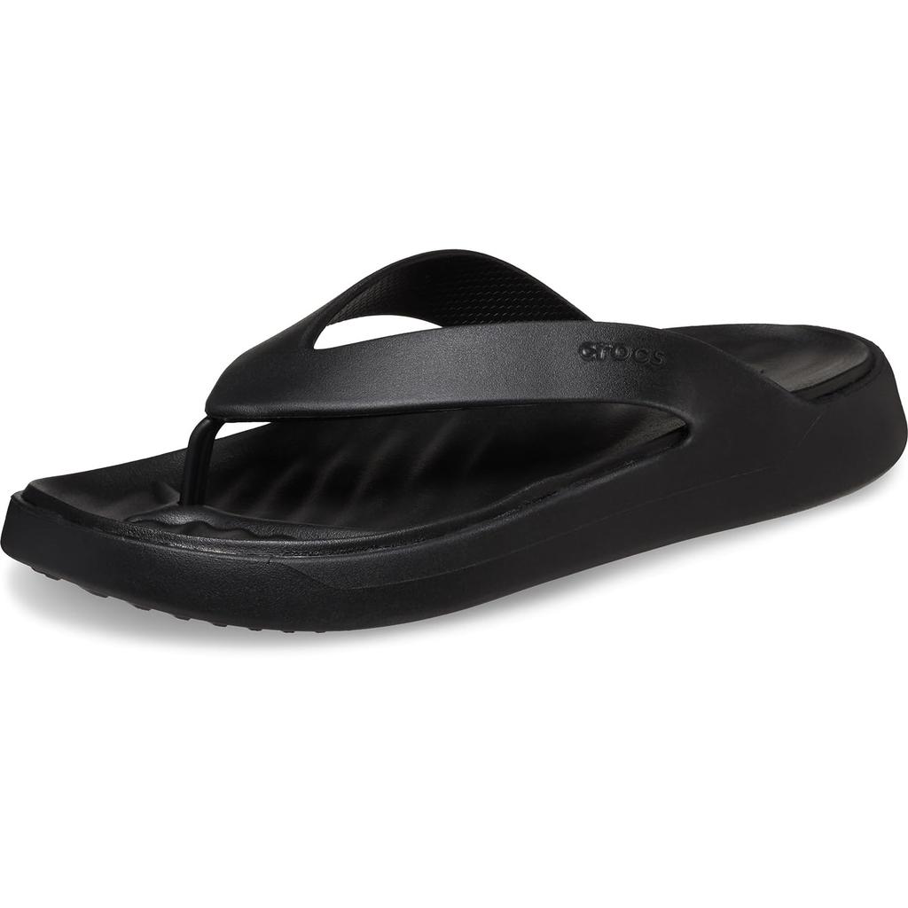 Crocs Getaway Flip 24cm Sandals, Black,
