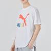 Puma Classics Logo Interest Tee Men Tops White 536344-02