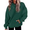 Women's Fashion Daily  Casual Hoodie Long Sleeve Solid Color Top