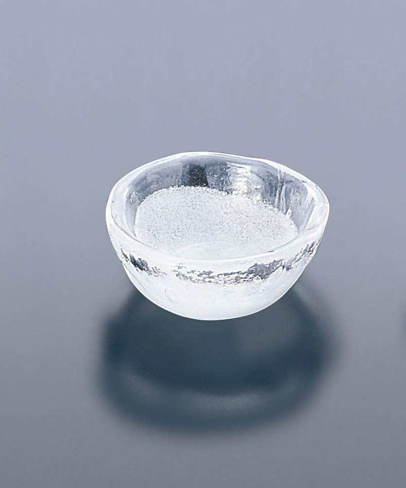 Toyo Sasaki Glass Japanese Tableware Round Choko Made in Japan Includes a soy sauce glass small small and soy sauce Product YA22 (5-Piece Set) - -