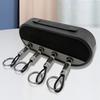 Creative Radio Plugs Key Holder Retro Wall Mounting Keys Holder Jack Zinc Alloy Key Organizer Music Key Storage Frame