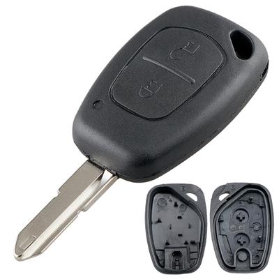 2 tlačítka Car Remote Key Shell 206 Blade Fit pro Renault Traffic Master Vivaro / Movano / Kangoo