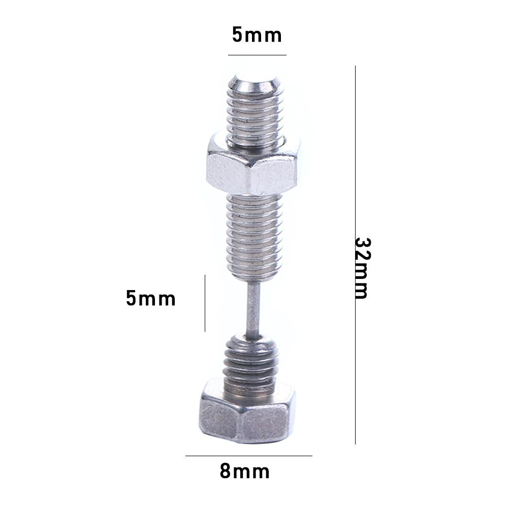 Stainless Steel Black Silver Color Gift Piercing Jewelry Fashion Accessories Ear Studs Earrings