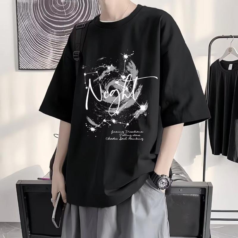 New Summer Men s 3D Digital Printed Short-Sleeve T-Shirt XL