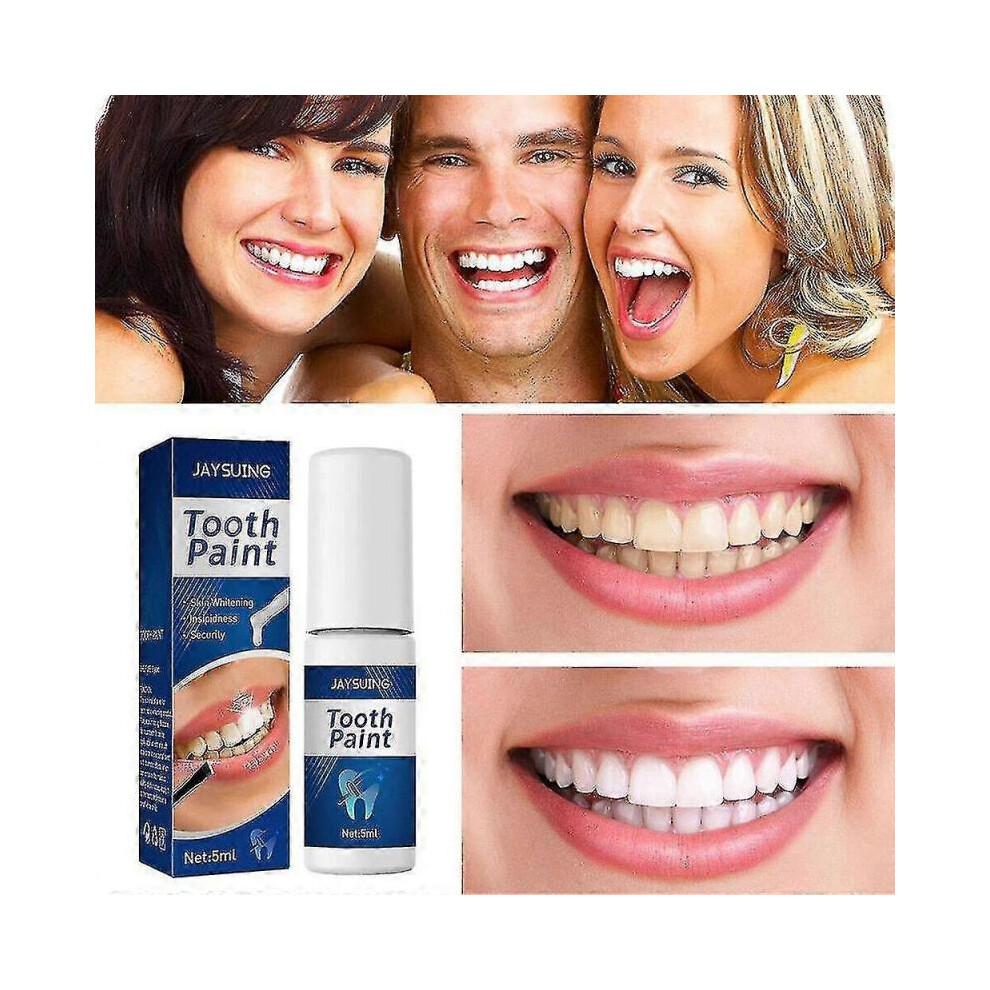 Tooth Paint, Instant Teeth Whitening Paint Extra Strong White Tooth Polish Gel Tw