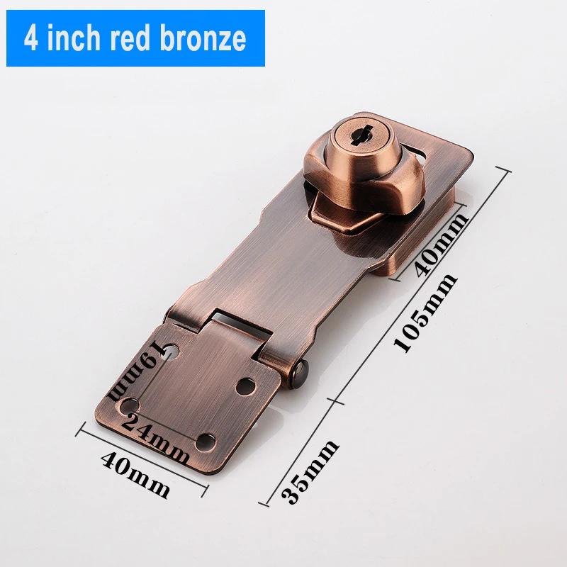 Keyed Hasp Locks Cabinet Locks with Keys,Twist Knob Keyed Locking Hasp,for Drawer,Cabinets Suitable for Use in Various Cabinets