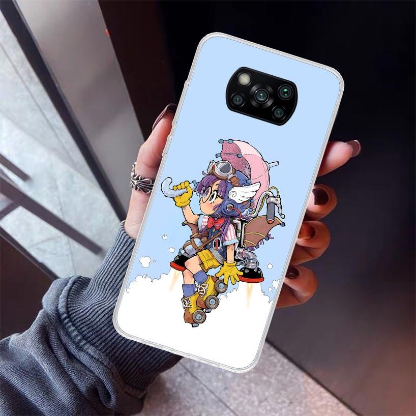 Arale Dr Slump Phone Case For Xiaomi Poco X5 X6 X7 Pro F7 Ultra M7 Redmi 15C 15 13C 13 12C 12 10 10C 10A 9 9C 9T 9A Cover Poco X
