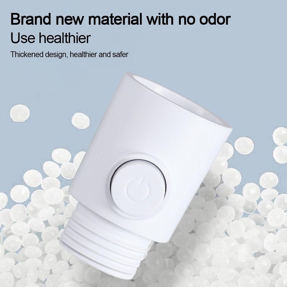 Plastic Shower Head Arm Diverter One-Button Water Pressure Control Sprayer Shut-Off Switch Flow Limiter Water Flow Regulator