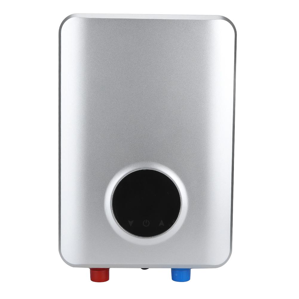 5500W Intelligent Electric Hot Water Heater Touch Screen Instant Heating Builtin AntiLeakage