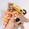 Anime Sailor Moon Figure Keychain Cartoon Cute Moon Cat Keyring Mars Jupiter Mercury Backpack Car Key Chain Christmas Gift