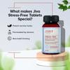 Jiva Stress-Free Tablets For Daily Calm Support And Relaxation Boost With Ayurvedic Herbal Blend 120 Tablets Pack Of 1