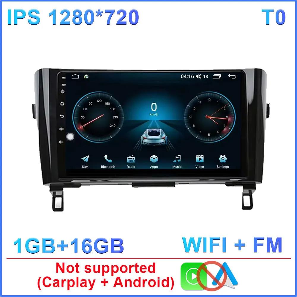 Android 14 Wireless CarPlay Auto Radio For Nissan Qashqai J11 X-Trail 3 T32 2013-2017 Car Multimedia Player GPS Stereo DSP WIFI