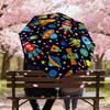1PC Space Adventure Umbrella-8-Rib Reinforced, Automatic Open, Lightweight & Durable, Fashion Accessory for Outdoor-D374