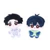 1/5/6Pcs Anime Peripheral Alien Stage Plush Starfish Body Desk Toys Keychain Plush Couple Keyrings Bag Pendants Fans Gift