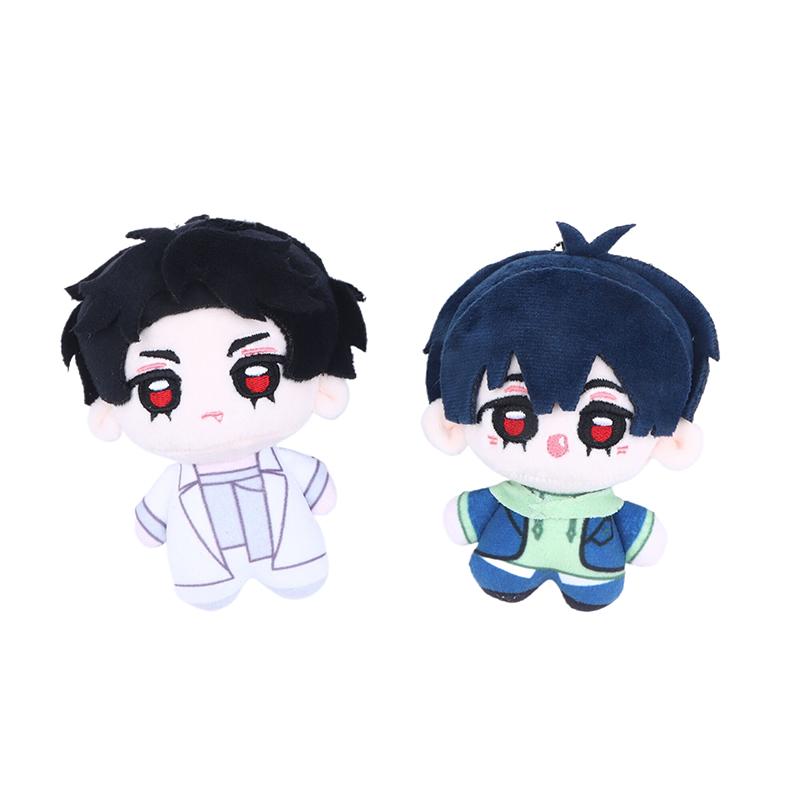 1/5/6Pcs Anime Peripheral Alien Stage Plush Starfish Body Desk Toys Keychain Plush Couple Keyrings Bag Pendants Fans Gift