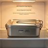 Pure Titanium Portable Lunch Box