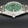 REFURBISHED SEIKO 5 AUTOMATIC MENS WATCH JAPAN MADE GREEN DIAL CUSTOM a440099-2 QV90-a440099