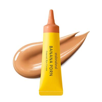 BANANA PDRN Conceal - Hydrating Under Eye Cream & Dark Circle Coverage, Advanced Formula with PDRN + Ectoin, Non-Sticky (Caramel)