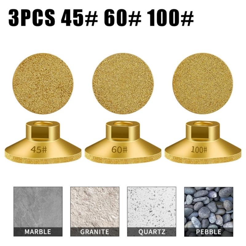 Flacher Schleifkopf mit Karborundmetall Geeignet für Effizientes Marmorstein Polieren Grobschleif Feinschleif Anwendungen