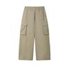 Original Cool Touch Fashion Versatile Casual Pants Women Bottoms Brown F11W639801FBG