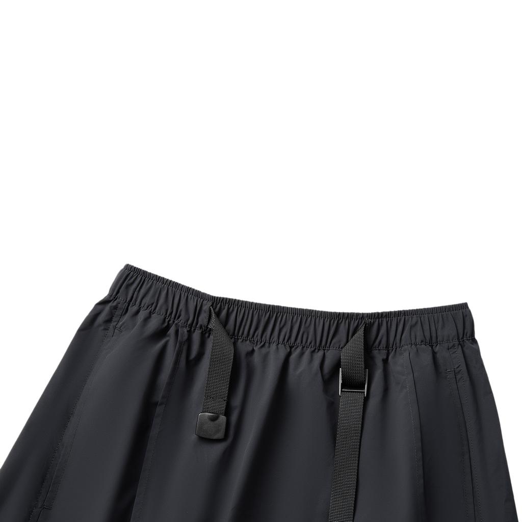 Li Ning Sports Lifestyle Series Solid Color Mid Waist Versatile Breathable Casual Long Skirt Women Skirts Black ASKV252-2