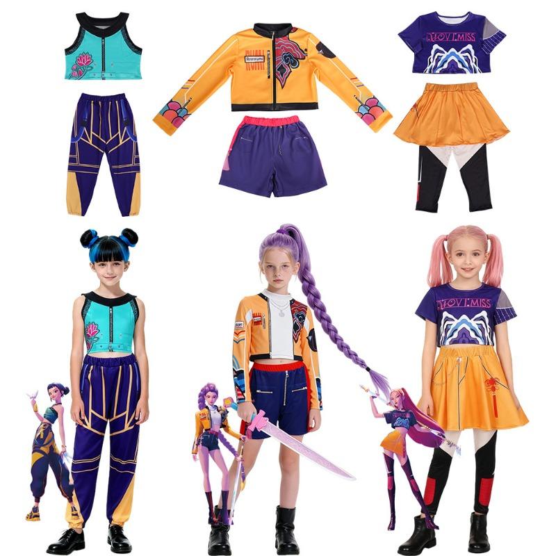 Witch Hunter Clothes Children's Day Clothing K-POP Zoimi La Rumi Cosplay Song Suit Set